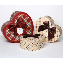Alta qualidade personalizado coração caixa de presente caixas de chocolate